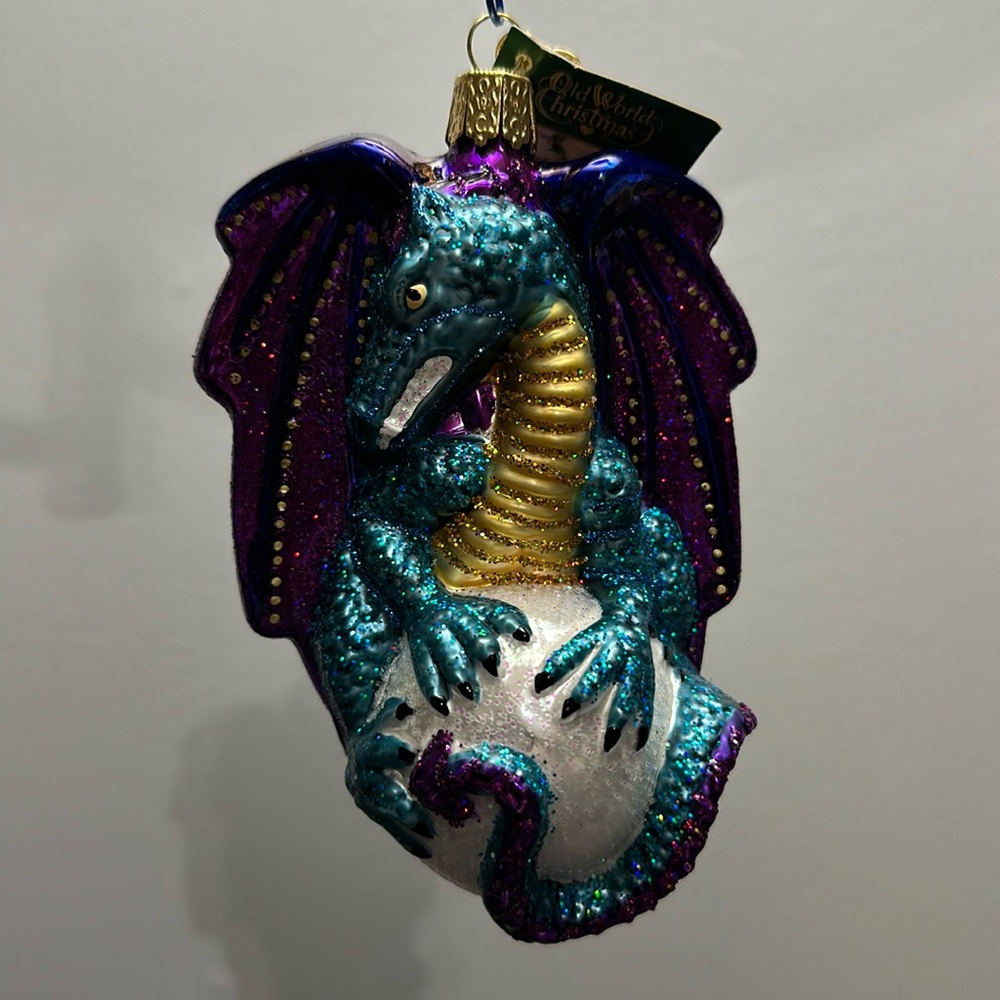 Old World Christmas Fantasy Dragon Ornament